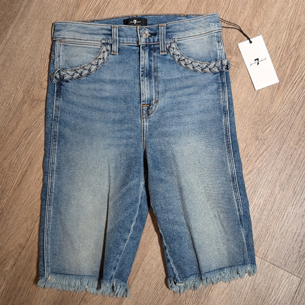 Women's cut off boyfriend Bermuda shorts size 24